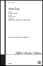 Aura Lee TTBB choral sheet music cover Thumbnail